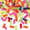 Rectangle Tissue Confetti Multicolor Confetti Sprinkles for Clubs Weddings Birthday Celebrations Fiesta Party Decor, 0.79 x 1.97 Inch(300g,Paper)